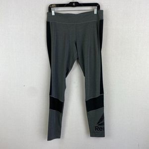 REEBOK Gray Speedwick Running Legging